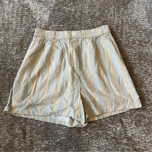 Wild Fable Pull On High Waisted Stripe Shorts